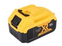 Аккумулятор для шуруповертов 18V 4.0Ah Li-ion (Для Артикул E0103, E0104 и Другие) Желтый цвет, DLI1840