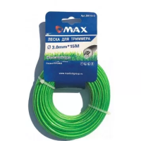 Леска для триммера 3,0мм*15м (Стальной трос c нейлоновой оболочкой)