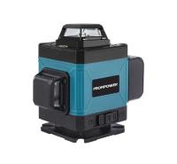 Лазерный нивелир ProfiPower NL-7016G (16 лучей, лазер - зеленый, Li-ion - 1шт., пульт ДУ, переходник ,З/У, сумка-чехол)