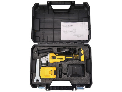 Аккумуляторная бесщеточная УШМ ProfiPower DWDGA-18V