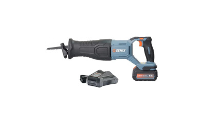 Акк. пила сабельная SENIX PSRX2-M3-EU, 26 мм, 1х5Ач, 1зу