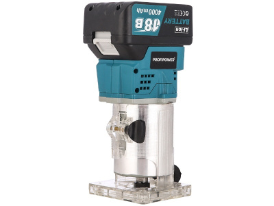 Аккумуляторный бесщеточный фрезер ProfiPower MKDRT-18V