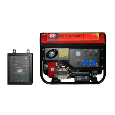 Бензиновый электрогенератор БЭГ-6500ААБ