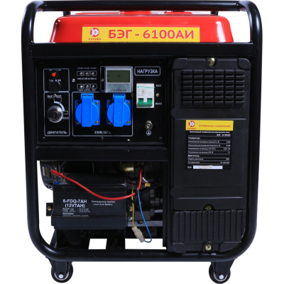 Бензогенератор инверторный БЭГ-6100АИ