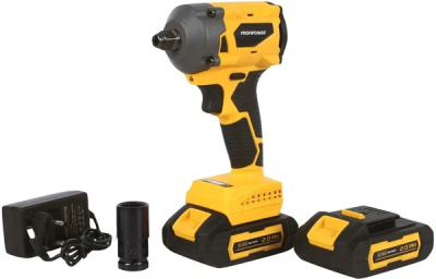 Аккумуляторный бесщеточный гайковерт ProfiPower BLDTW-18V 