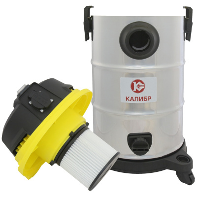 Электрический строительный пылесос Калибр СПП-1600/30