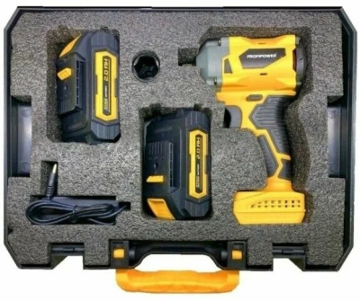 Аккумуляторный бесщеточный гайковерт ProfiPower BLDTW-18V 