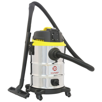 Электрический строительный пылесос Калибр СПП-1300/25