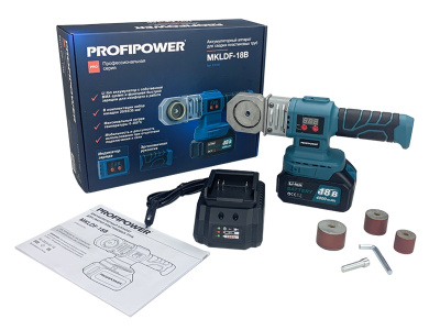 Аккумуляторный аппарат для сварки пластиковых труб ProfiPower MKLDF-18B