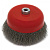 Щетка для угловой шлифовальной машины Калибр 150 мм/М14 (арт.131714)