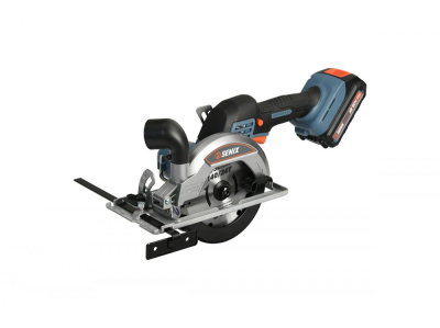 Акк. пила циркулярная SENIX PSCX2-M4-EU SET,X2 20V, 140 мм, 1х4Ач, ЗУ, коробка