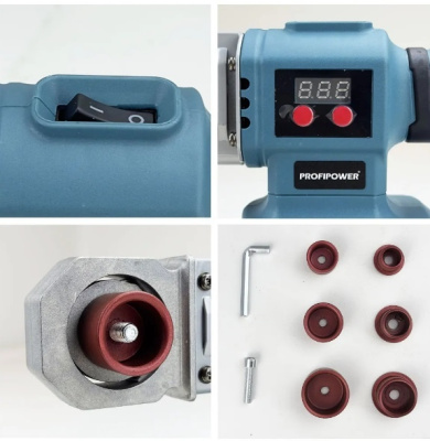 Аккумуляторный аппарат для сварки пластиковых труб ProfiPower MKLDF-18B